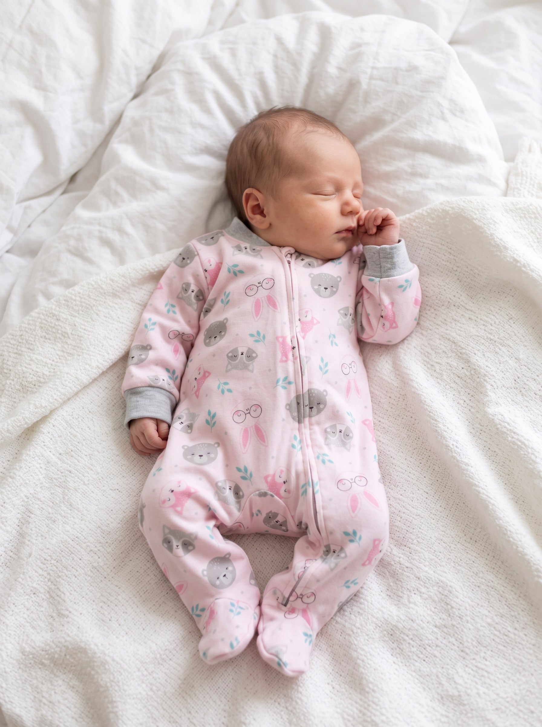 Pijama bebé térmica Poli-Algodón niño