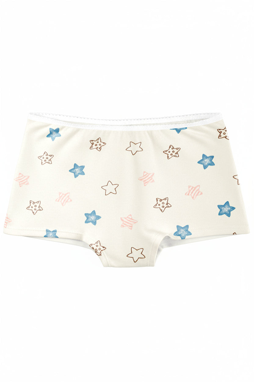 Panty boxer niña algodon estampado