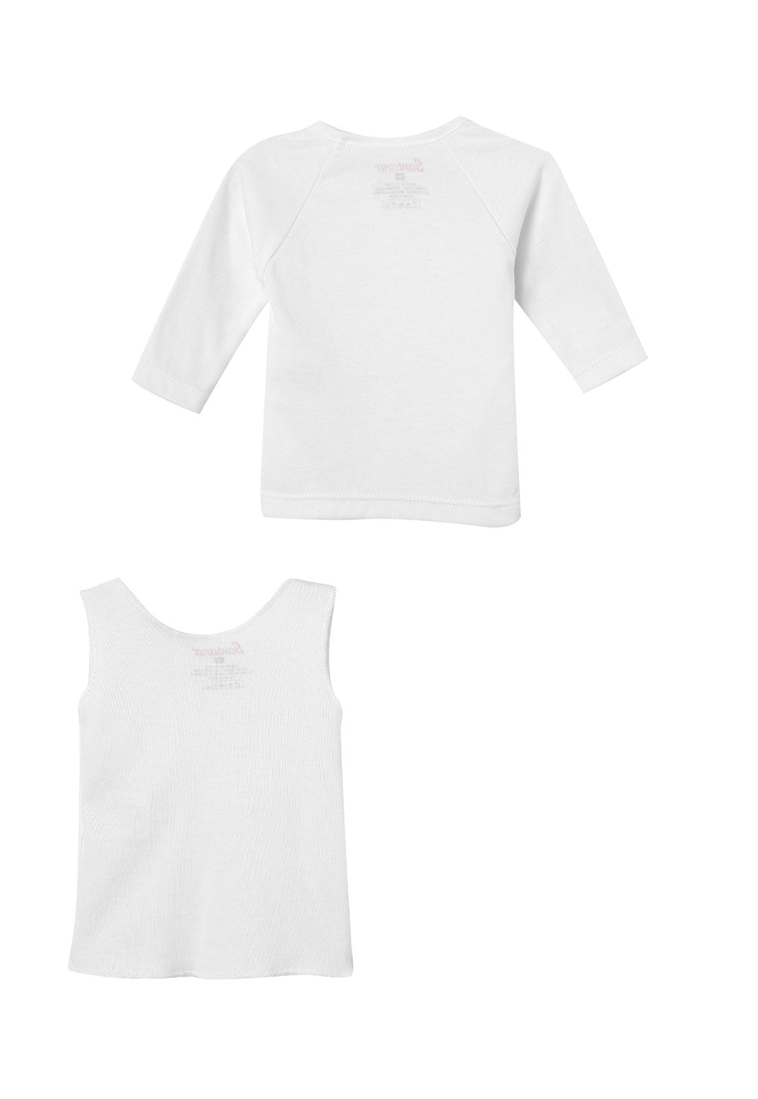 Juego de camisetas bebe algodón