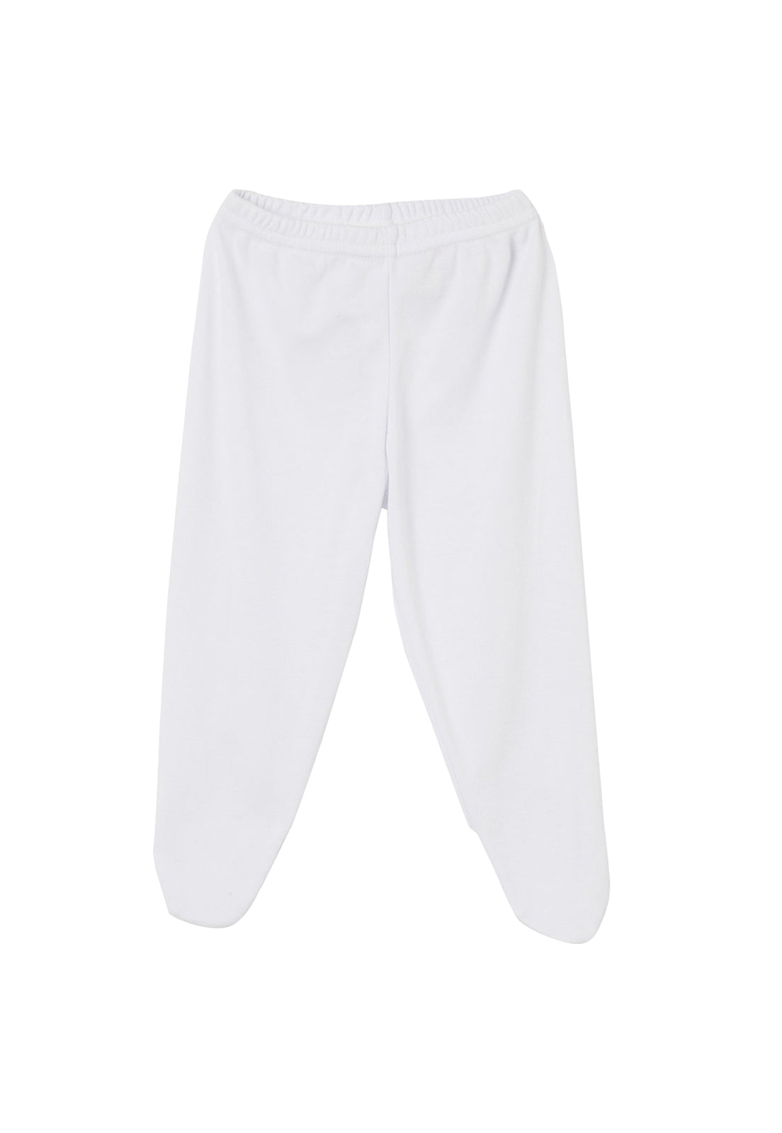 Pantalón bebe algodón con pie
