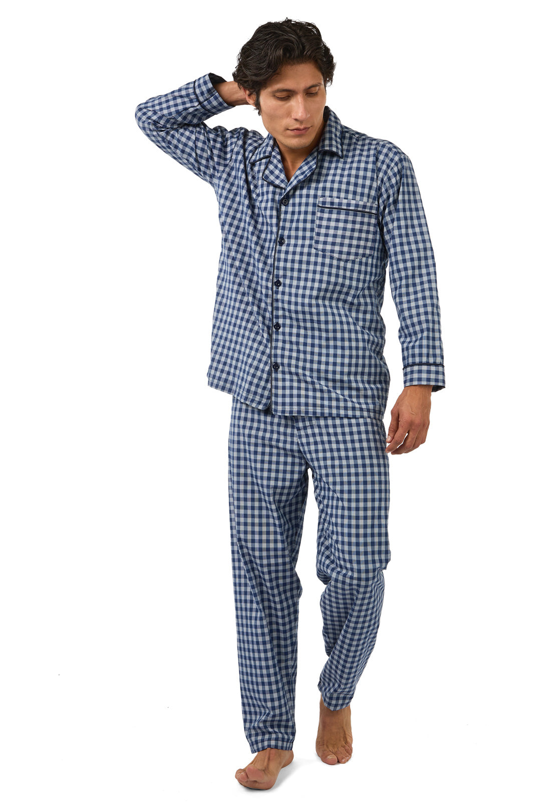 Pijama hombre clásica fresca