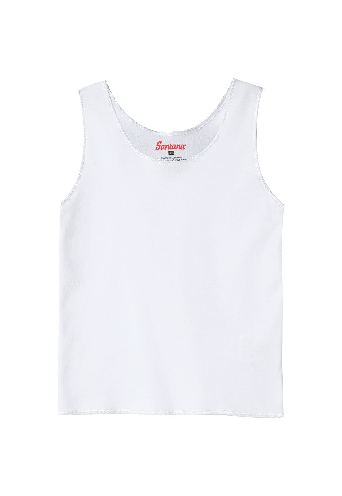 Esqueleto bebe algodón blanco