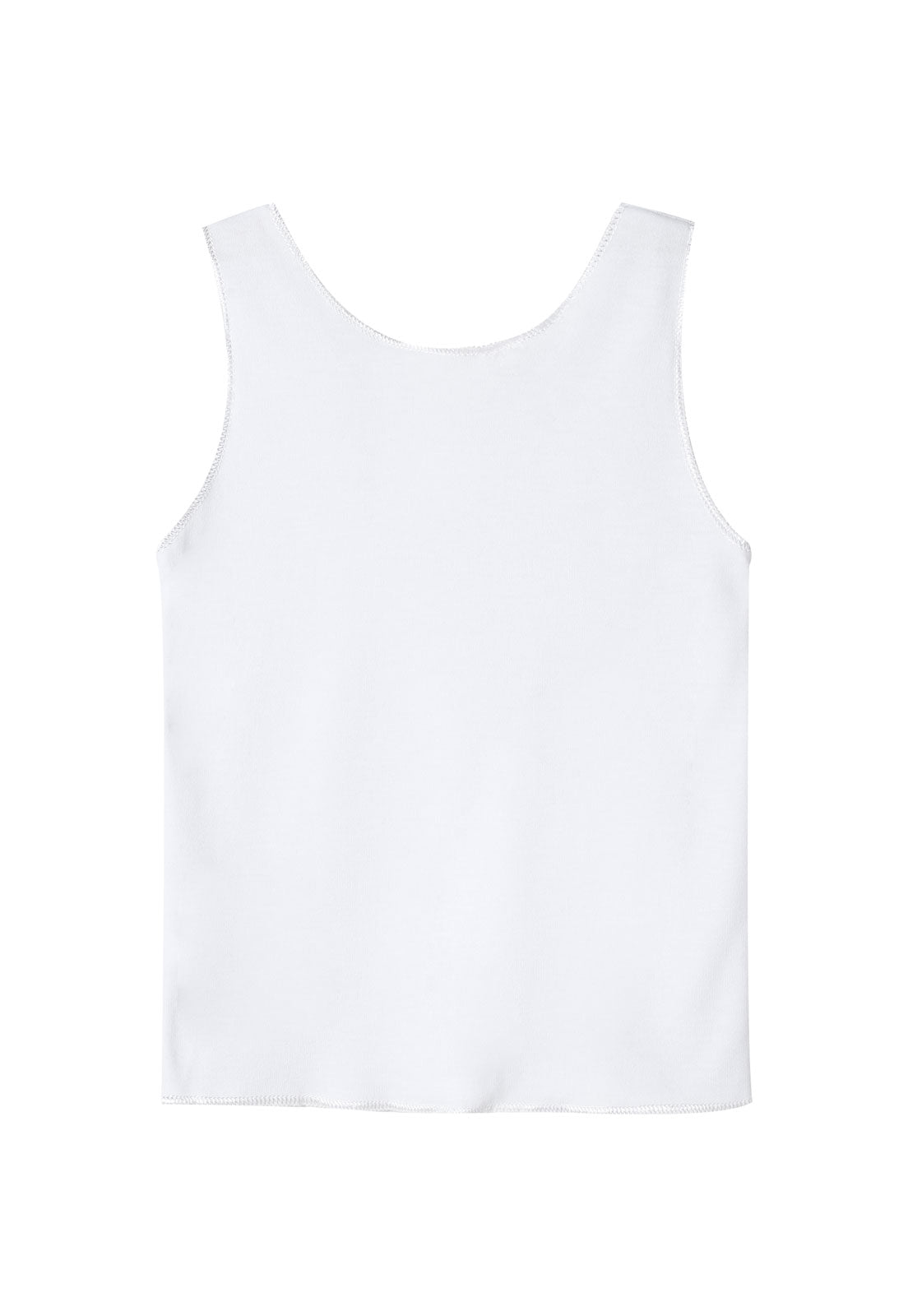 Esqueleto bebe algodón blanco