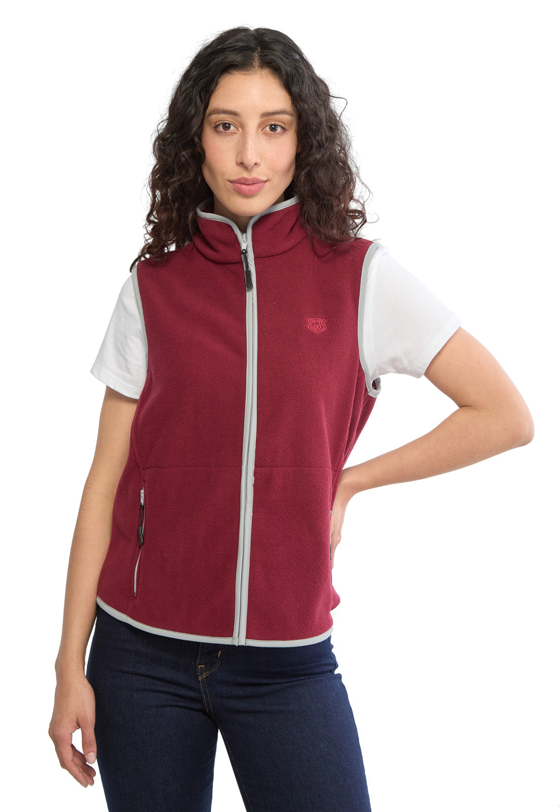 chaleco termico mujer fleece