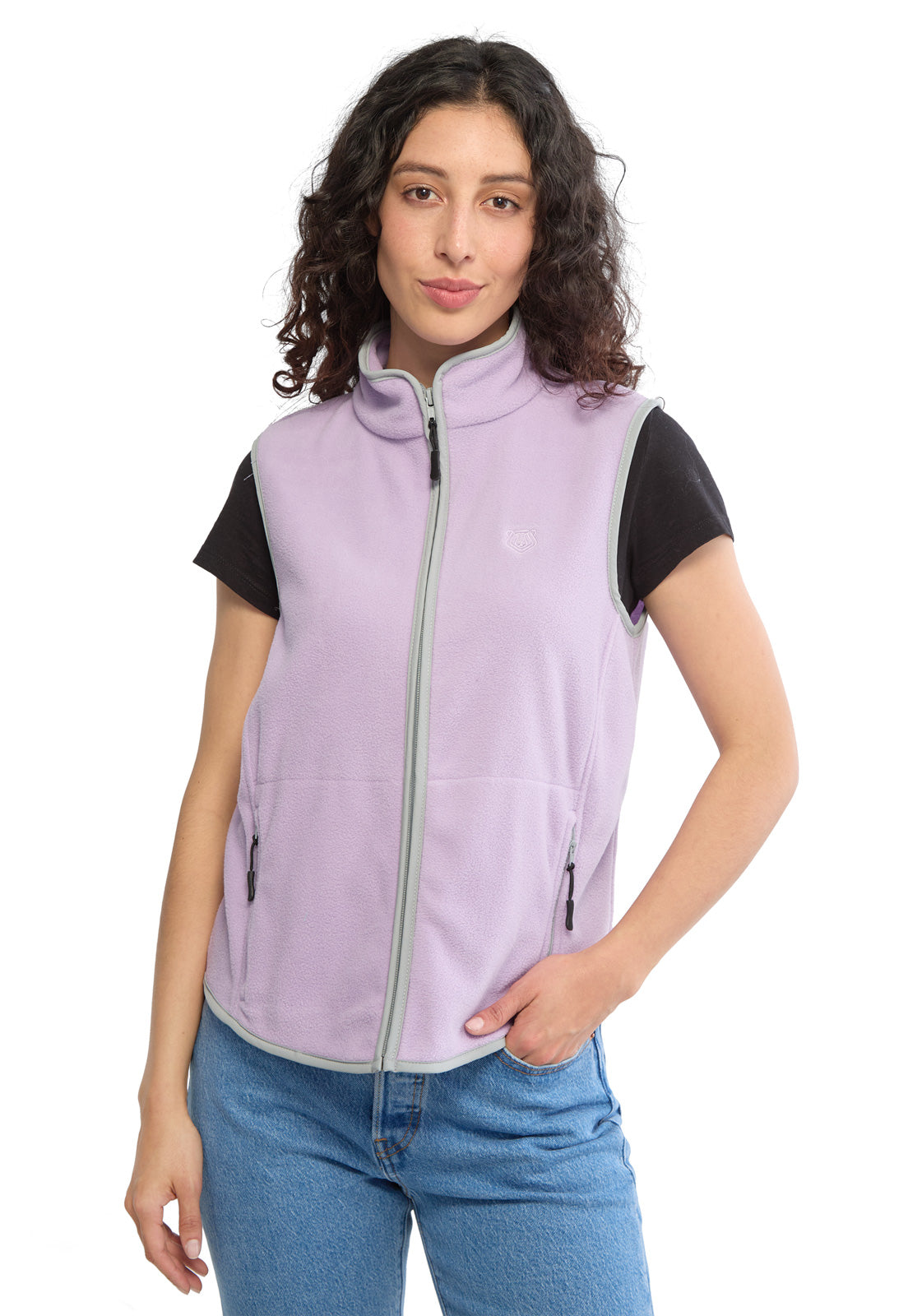 chaleco termico mujer fleece