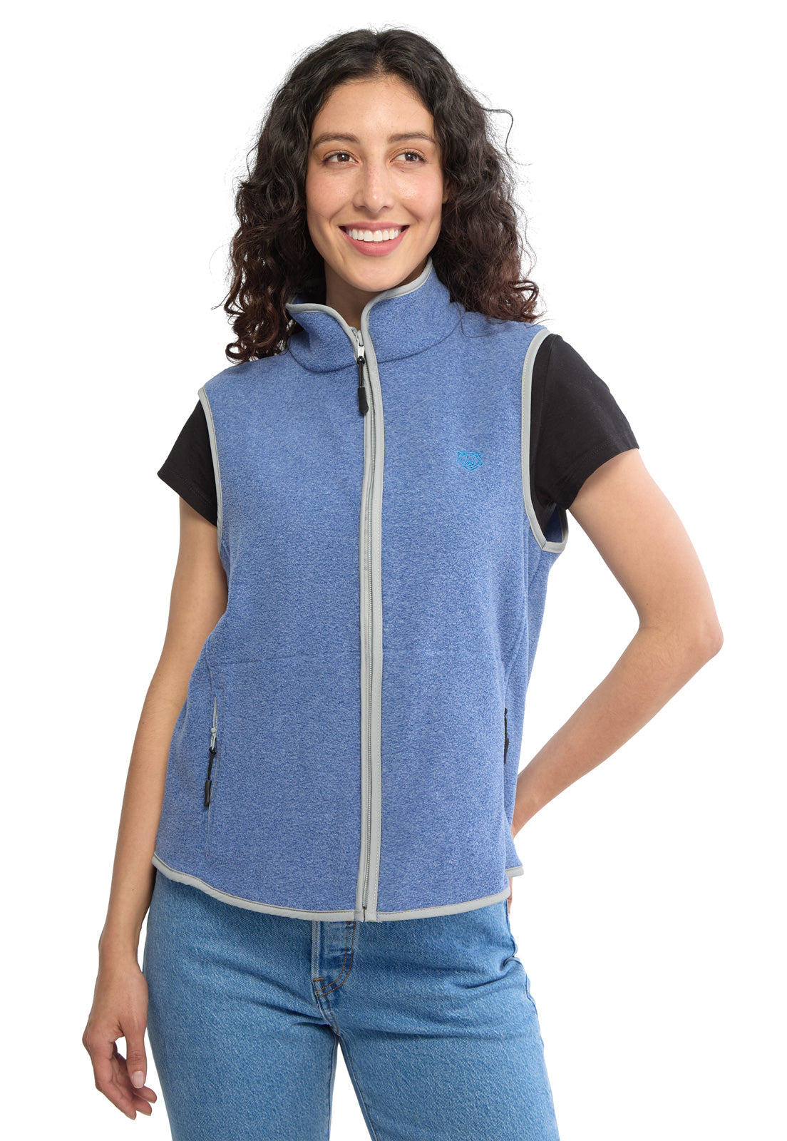 chaleco termico mujer fleece