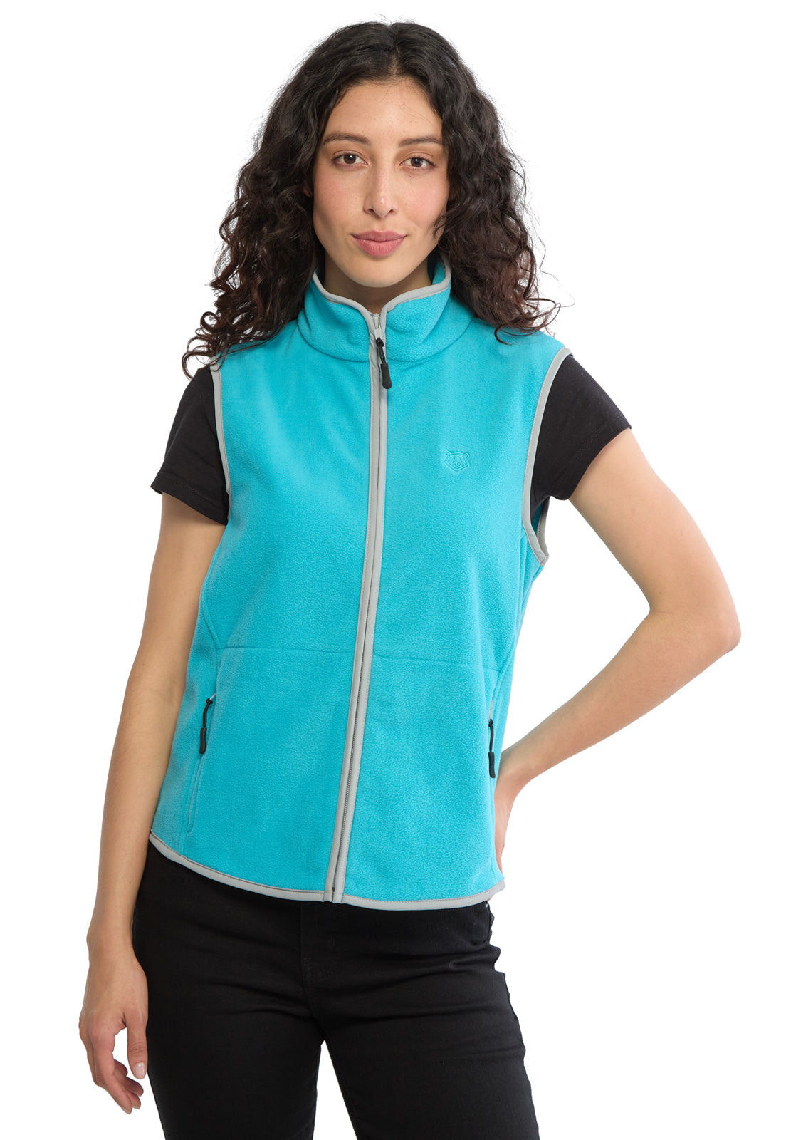 chaleco termico mujer fleece