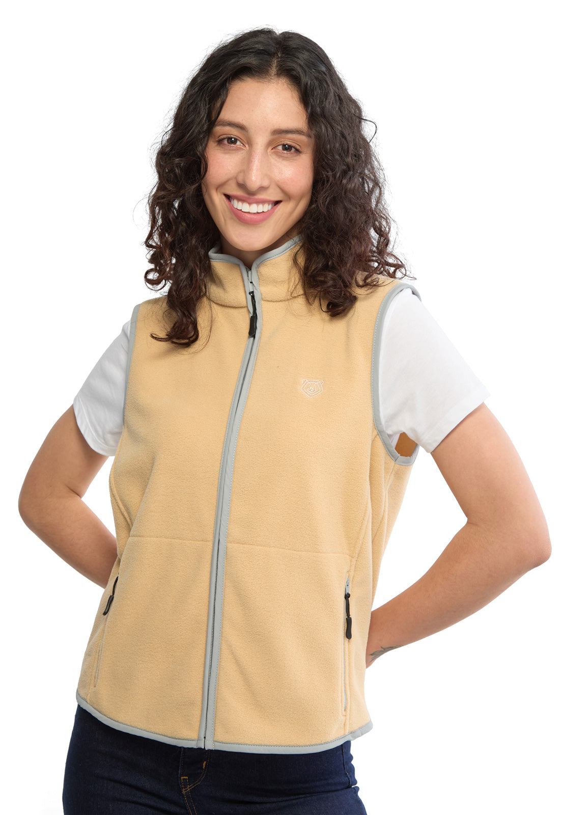 chaleco termico mujer fleece