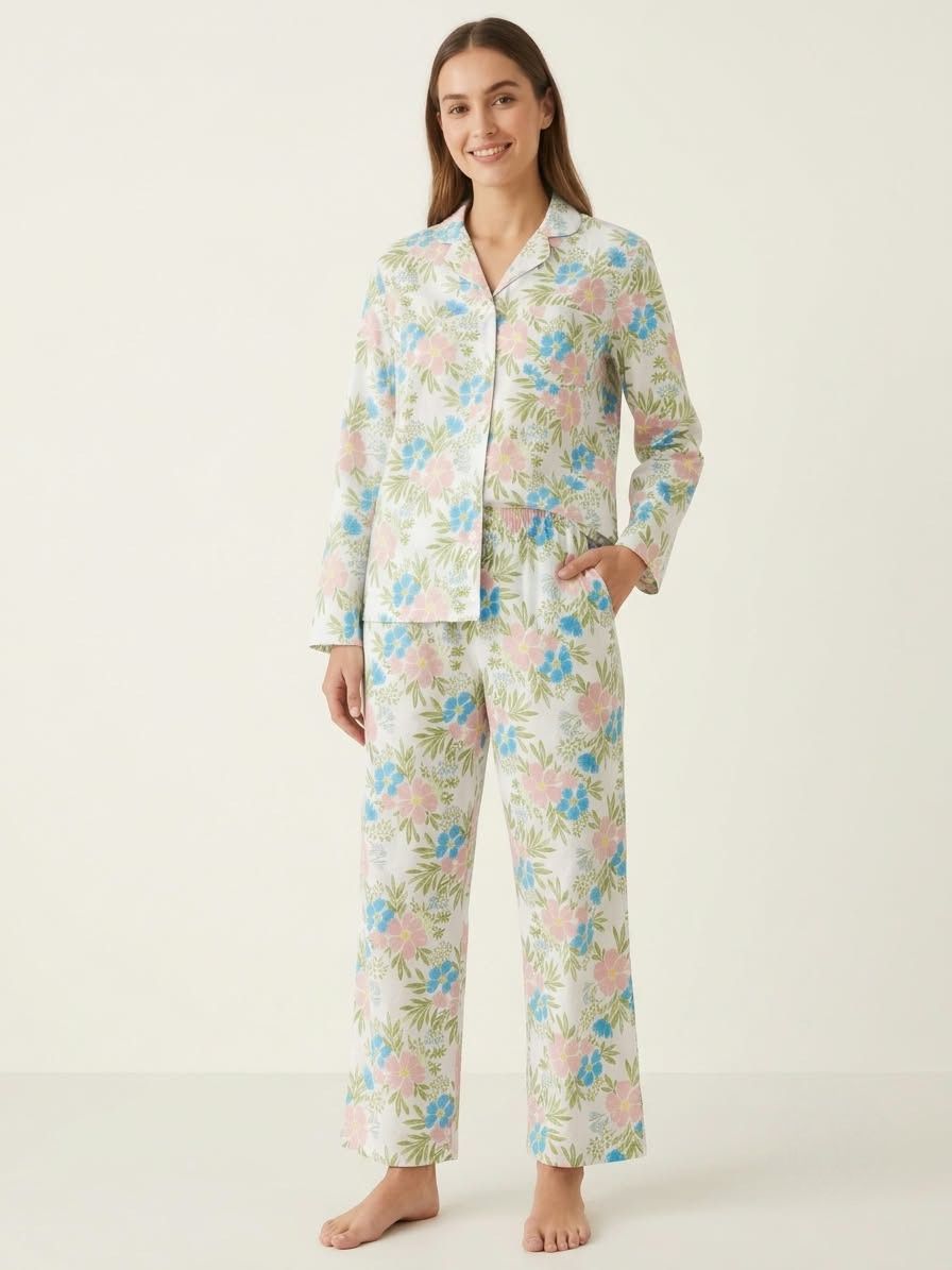 Pijama mujer clásica Algodón
