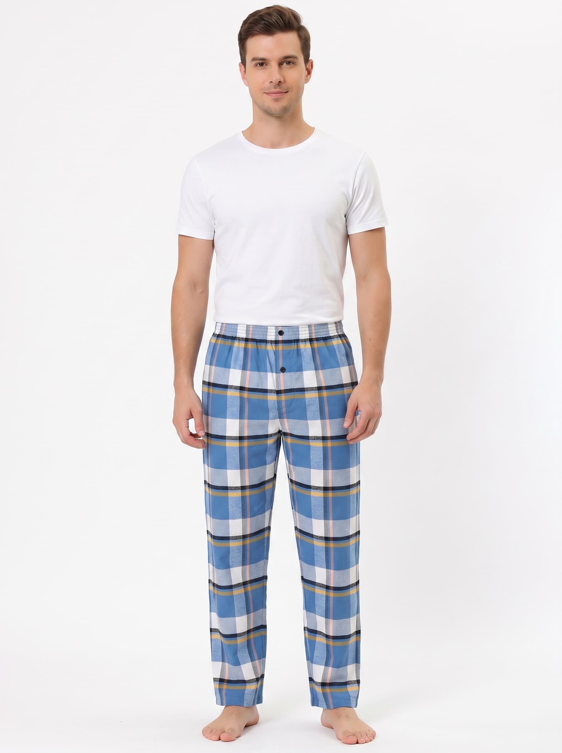 pantalon hombre cuadros dulce abrigo