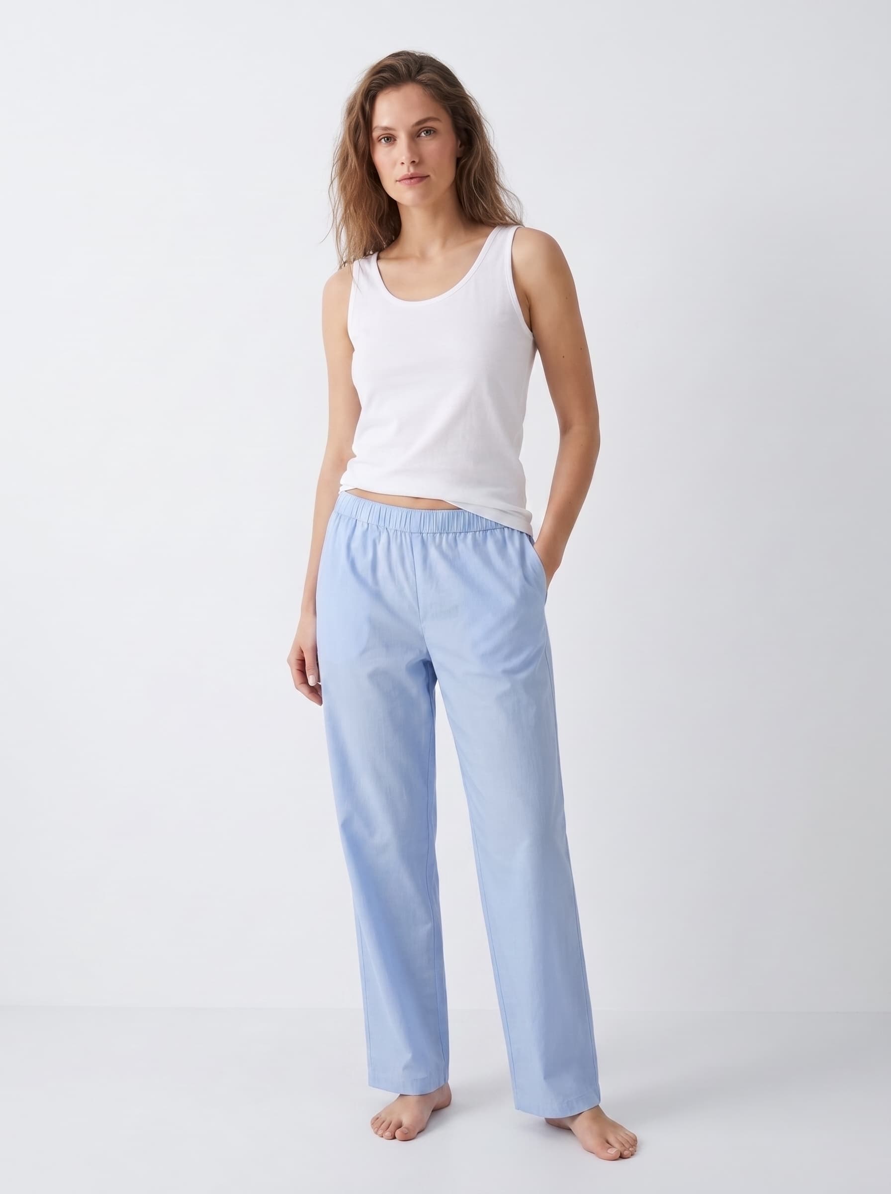 Pantalon mujer pijama fresco