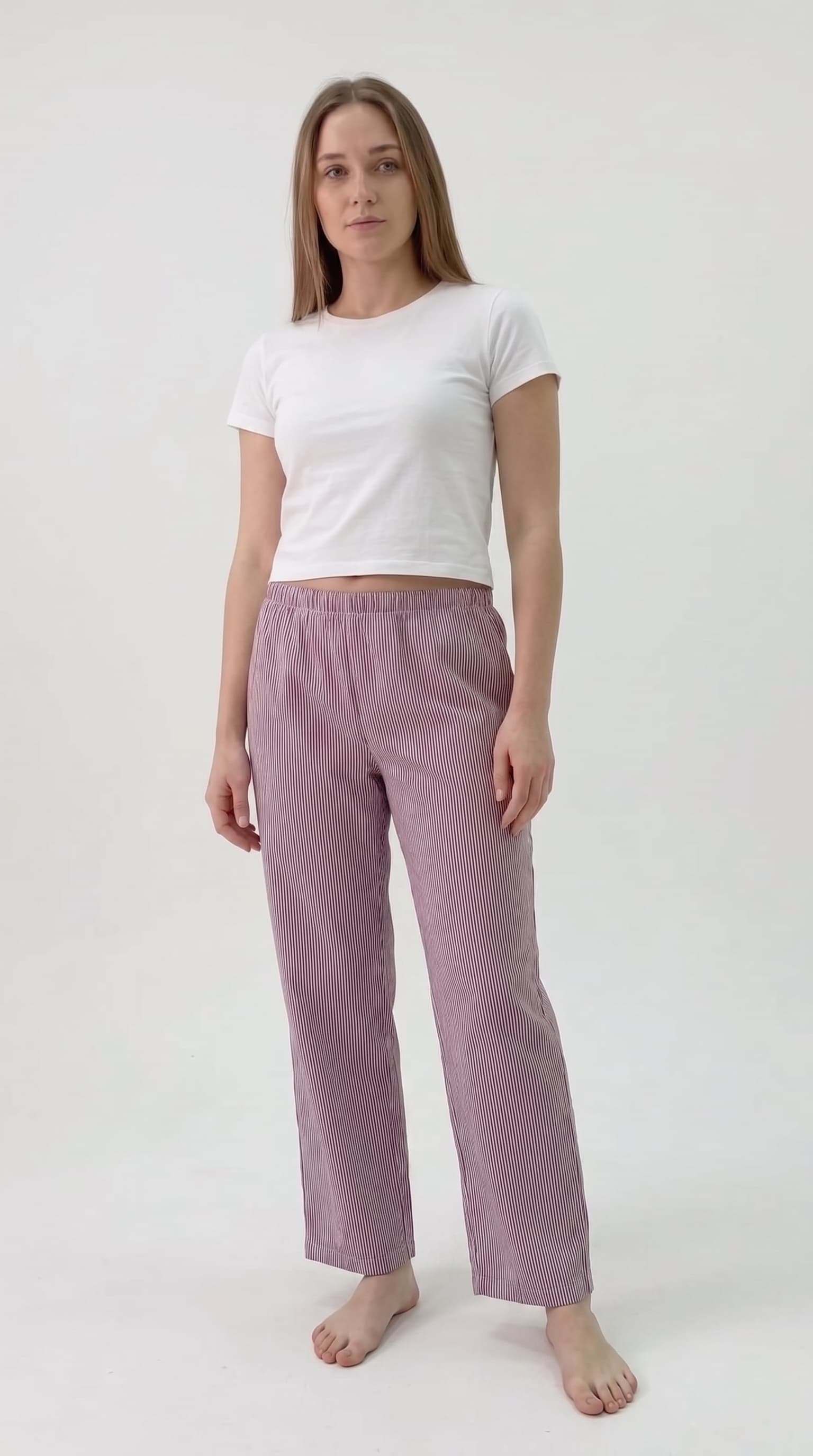 Pantalon mujer pijama fresco