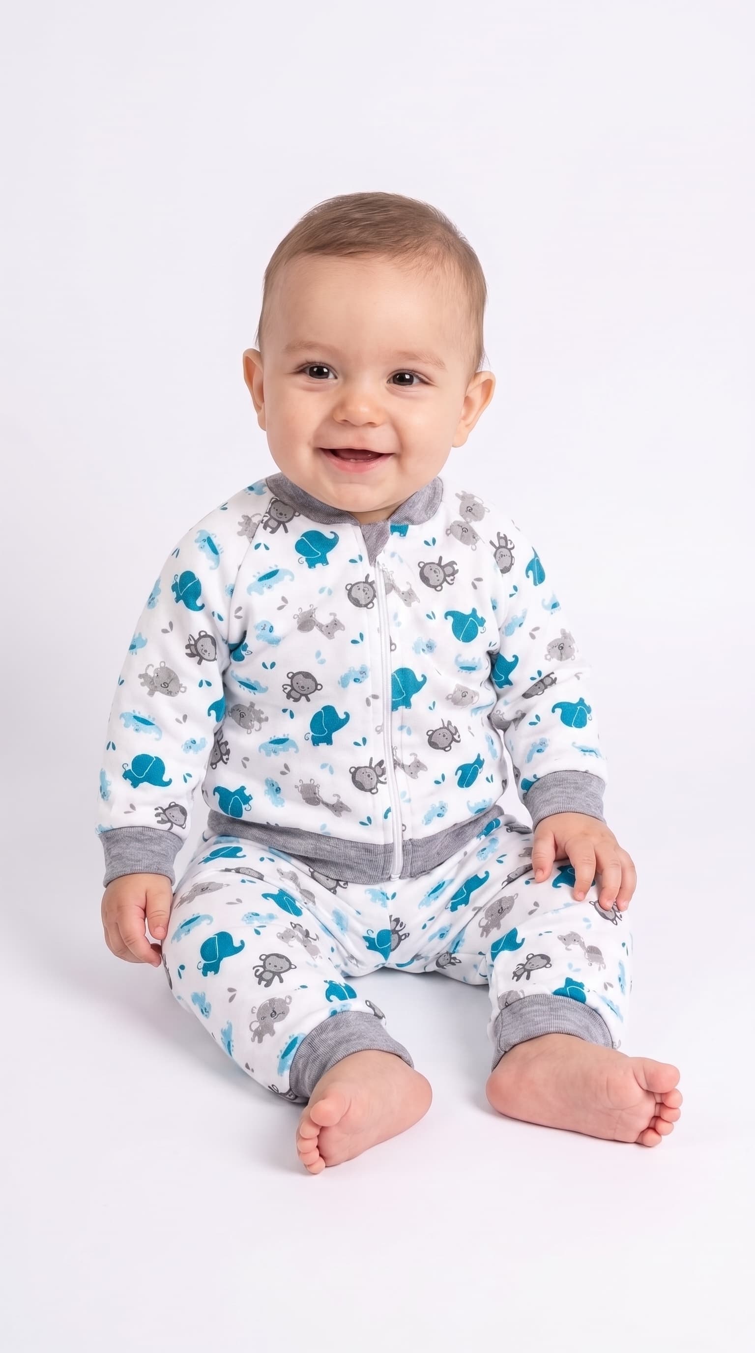 Pijama térmica algodón niño