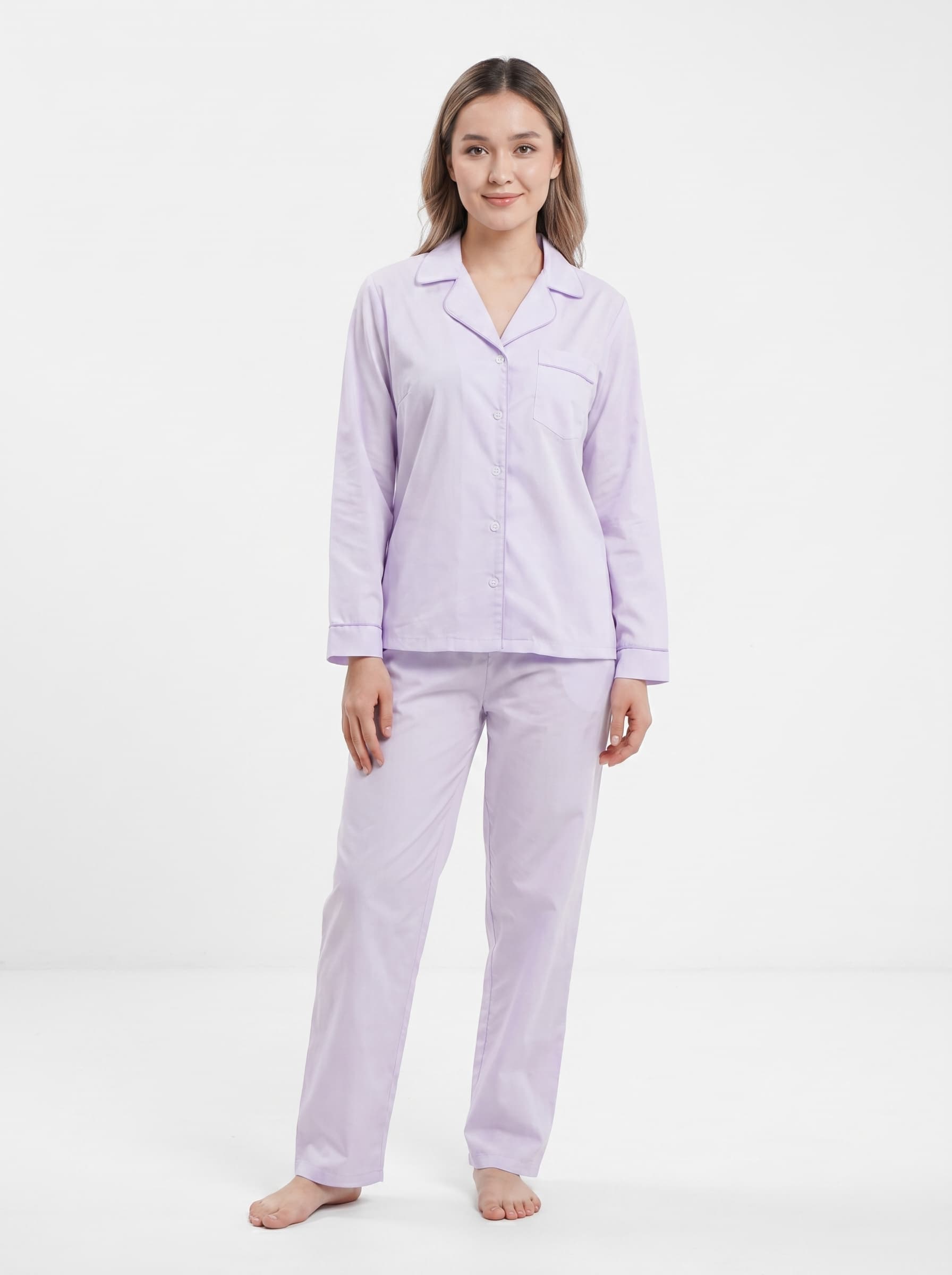 Pijama mujer fresca clásica