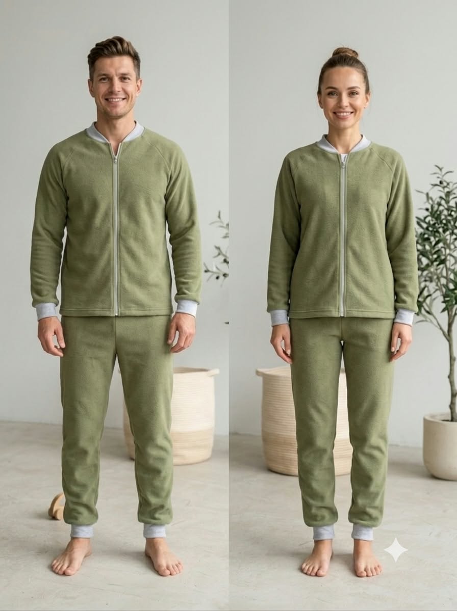 Pijama térmica unisex fleece