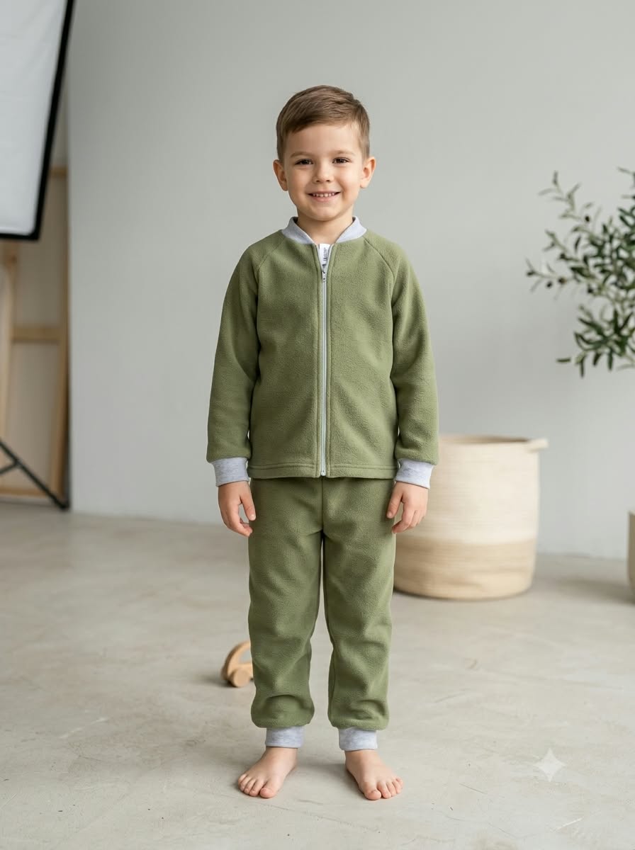Pijama térmica unisex fleece niño