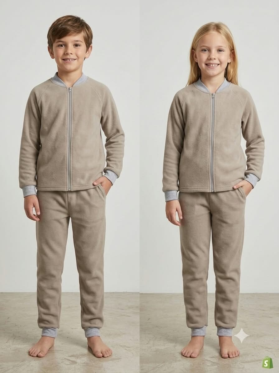 Pijama térmica unisex fleece niño