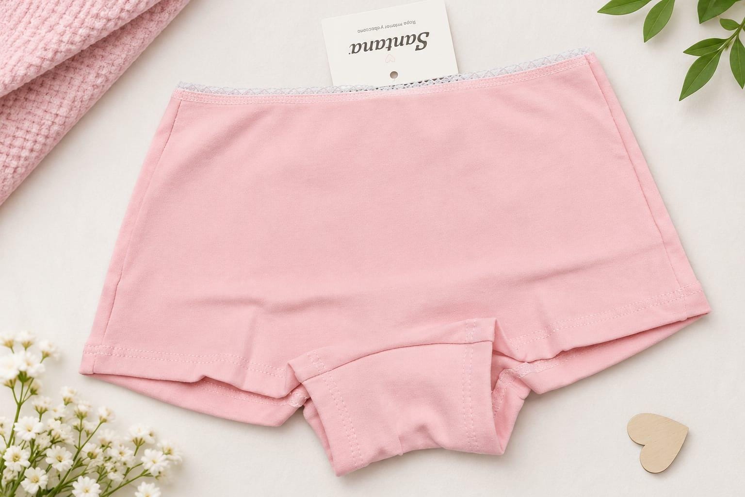 Panty boxer niña Poli-Algodón estampado