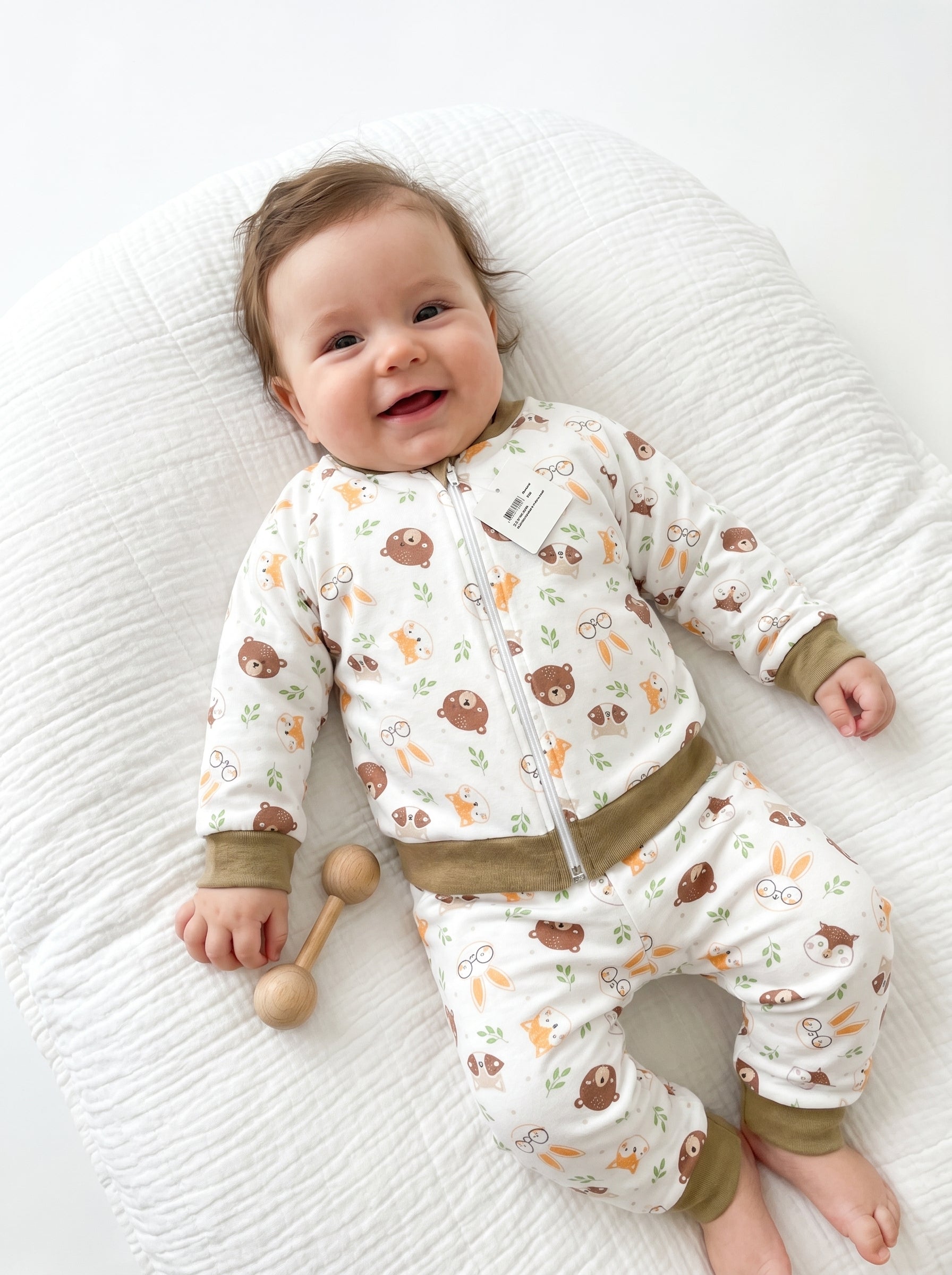 Pijama térmica algodón niño