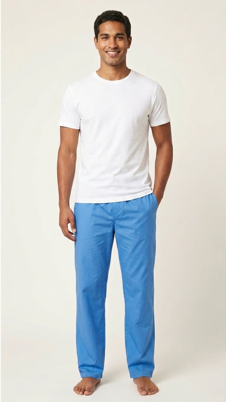 pantalón hombre pijama fresco