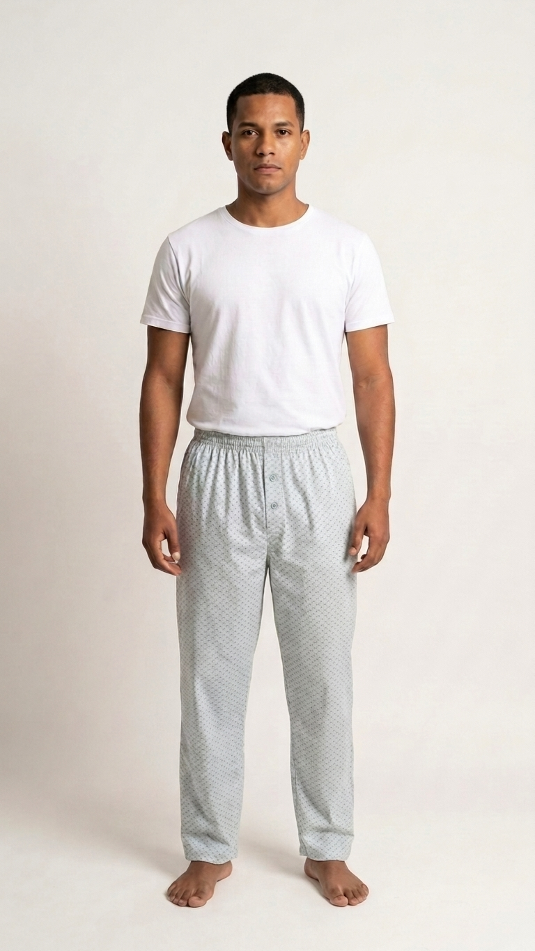 pantalón hombre pijama fresco
