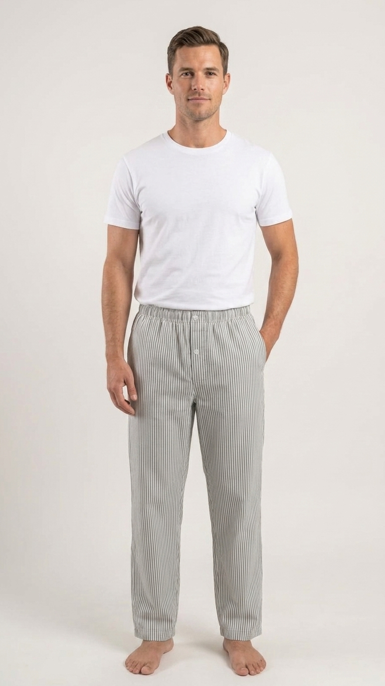 pantalón hombre pijama fresco