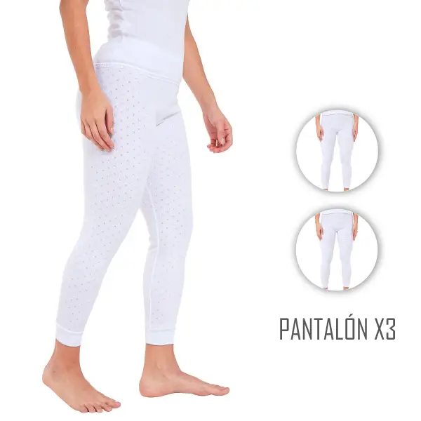 Combo X3 Pantalón Térmico Mujer - Santana