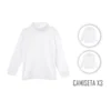 Combo X3 Camiseta Junior Unisex Cuello Tortuga