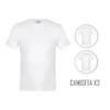 Combo X3 Camiseta Junior Unisex Cuello Redondo Manga Corta