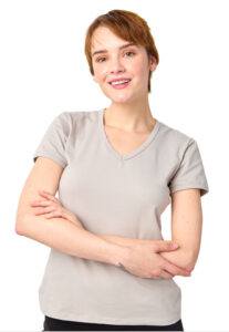 Camiseta Mujer Essential Ocre