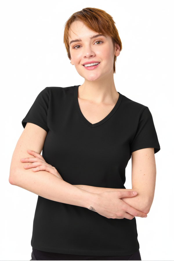 Camiseta Mujer Essential Negro