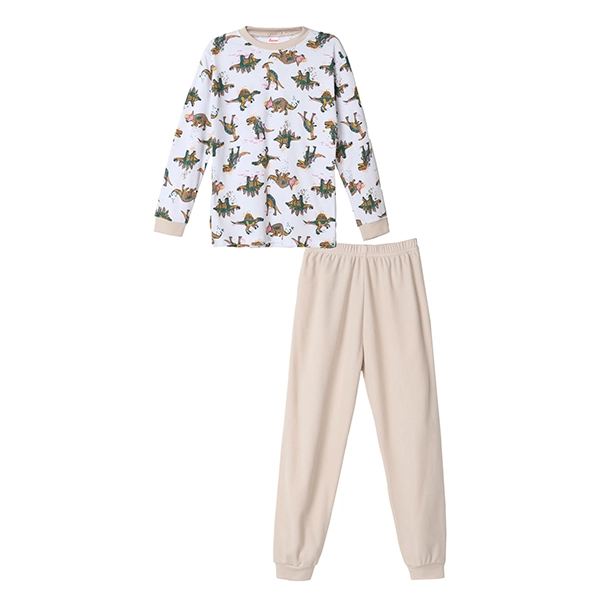 Pijama Niño Mateo - 10, Ocre Claro