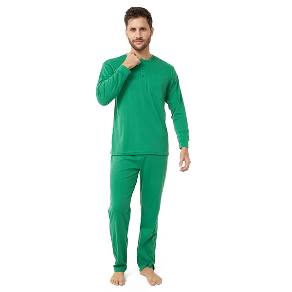 Pijama Hombre Manuel - M, Verde