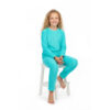 Loungewear Térmico Niños Unisex Confort Turquesa