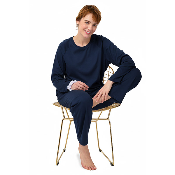 Pijama Melissa Azul Oscuro