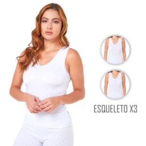 Combo X3 Esqueleto Mujer Encaje