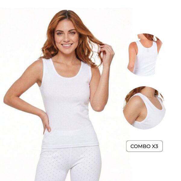 Combo X3 Corpiño Rosita Manga Corta