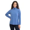Saco Térmico Mujer Ottawa Azul Jaspe