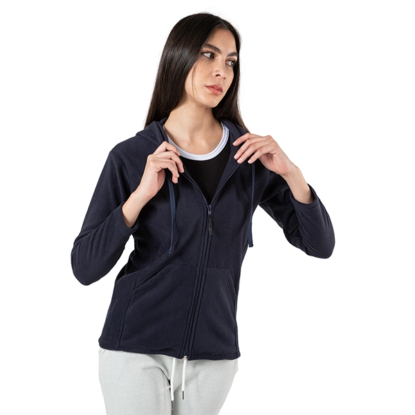 🔴 ¡SALE! - Hoodie Mujer Térmico Nevado del Cocuy Azul Oscuro