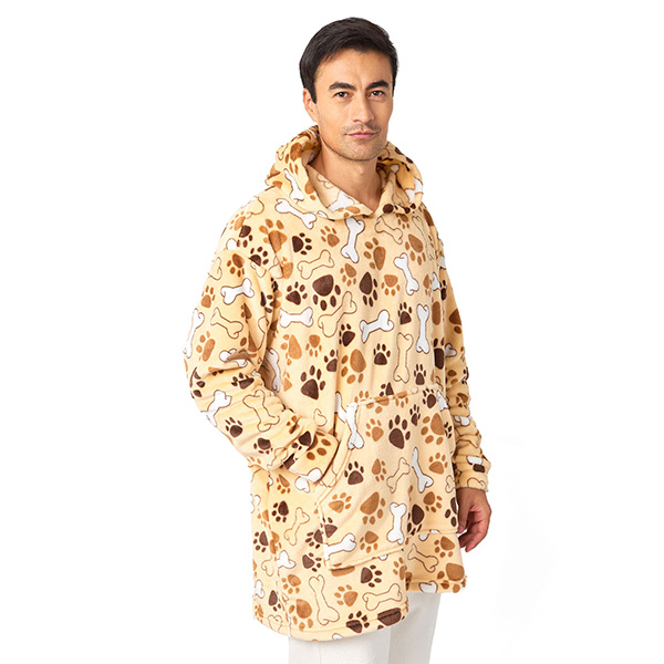 Hoodie Térmico Unisex Adulto Monserrate Crema